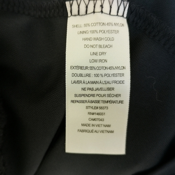 🆕 Navy Blue lace dress by Manteau size M - Picture 3 of 11